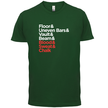 Blood Sweat And Chalk T Shirt