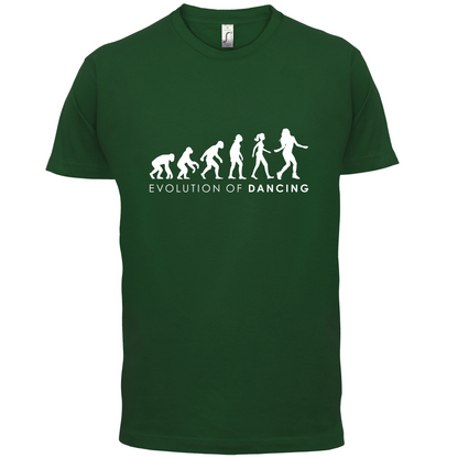 Evolution Of Woman Dancing  T Shirt