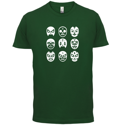 Lucha Masks  T Shirt