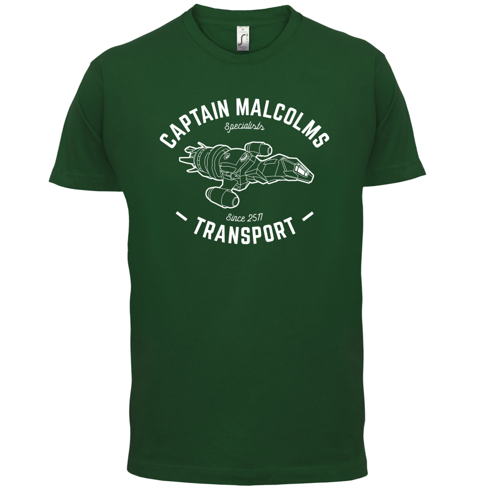 Captain Malcolms Transport T Shirt