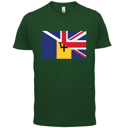 Half Barbados Half UK T Shirt