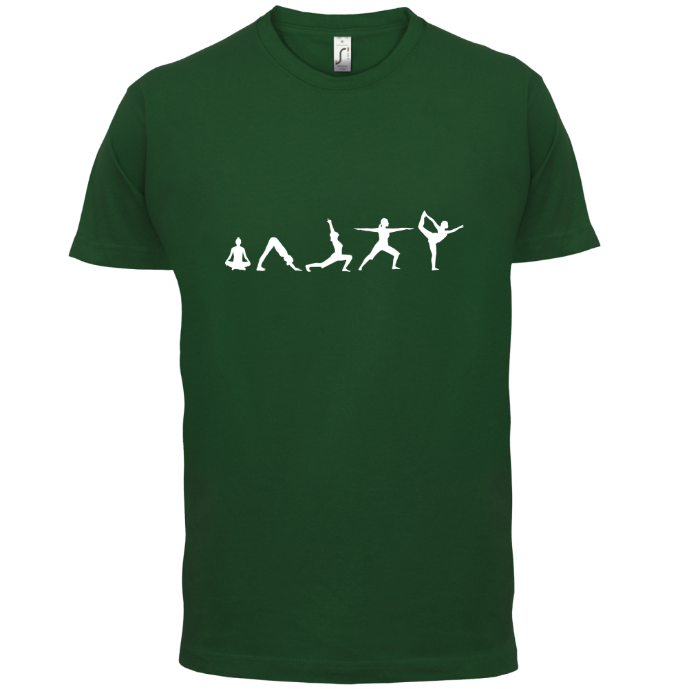 Evolution Of Yoga T Shirt