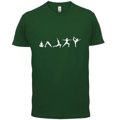 Evolution Of Yoga T Shirt