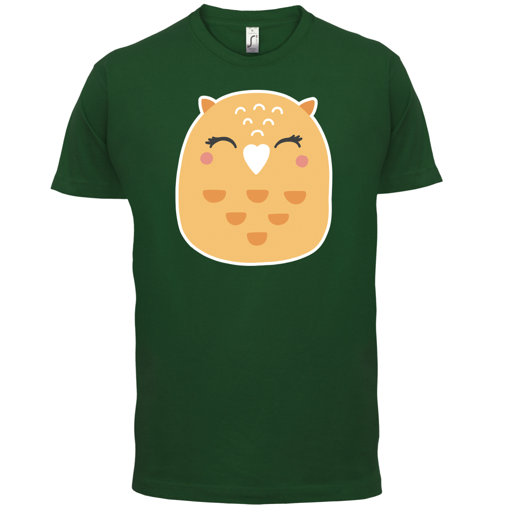 Smiley Face Mrs Owl T Shirt