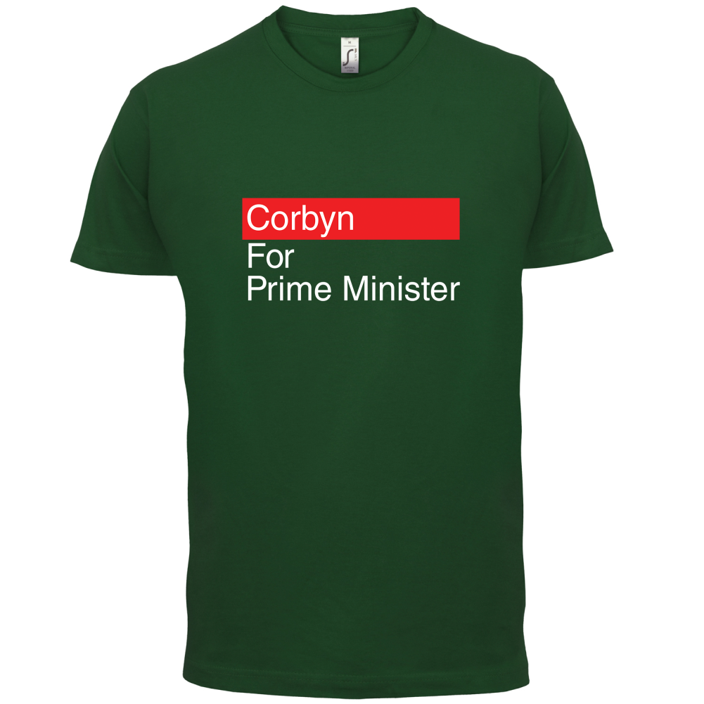 Corbyn For Prime Minister T Shirt