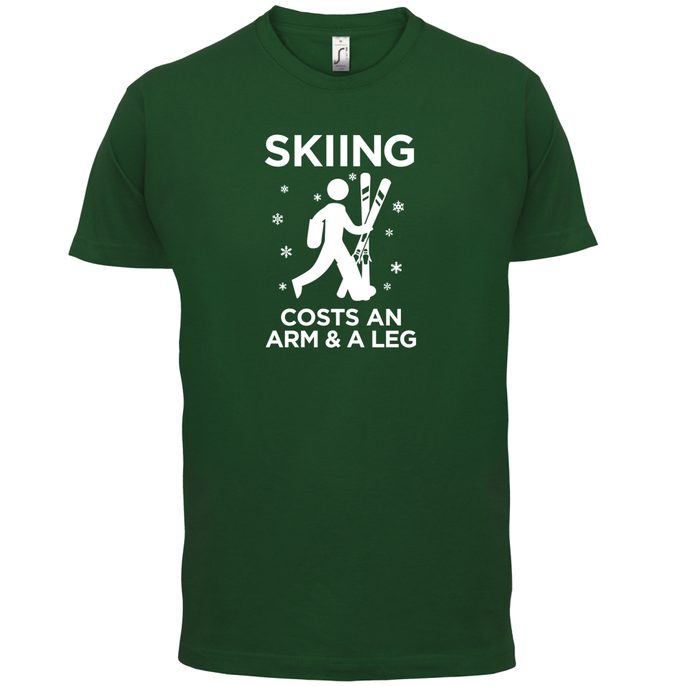 Skiing Costs Arm & A Leg T Shirt