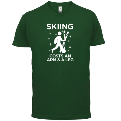 Skiing Costs Arm & A Leg T Shirt
