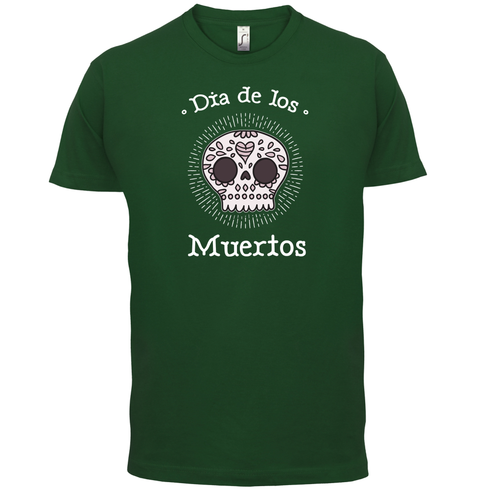 Dia De Los Muertos Skull T Shirt