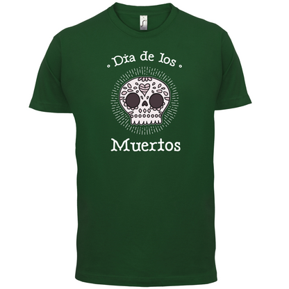 Dia De Los Muertos Skull T Shirt
