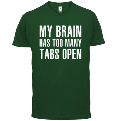 Brain Has Too Many Tabs Open T Shirt