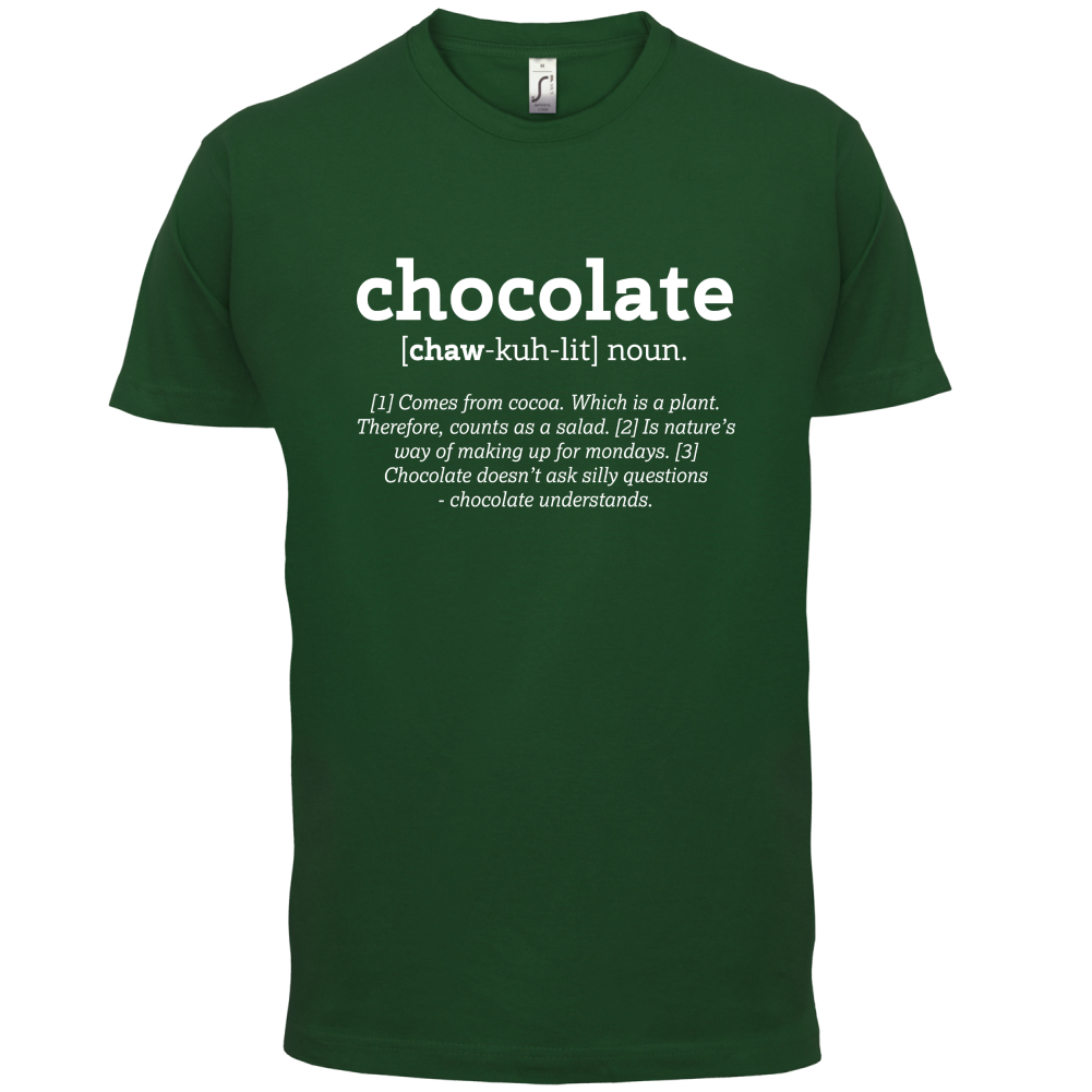 Definition Chocolate T Shirt