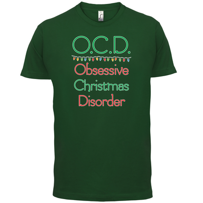 Obsessive Christmas Disorder T Shirt