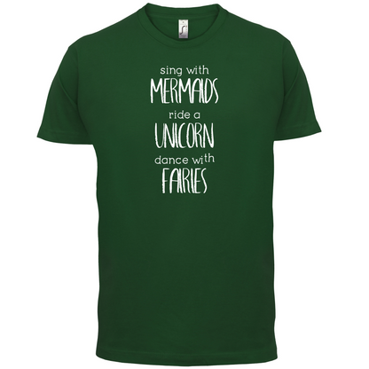 Sing With Mermaaids T Shirt
