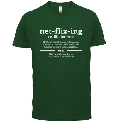 Definition Netflix T Shirt