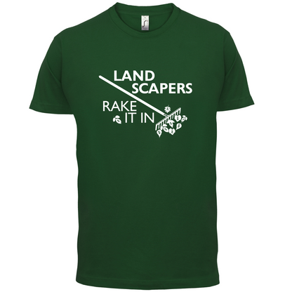 Landscapers Rake It In T Shirt