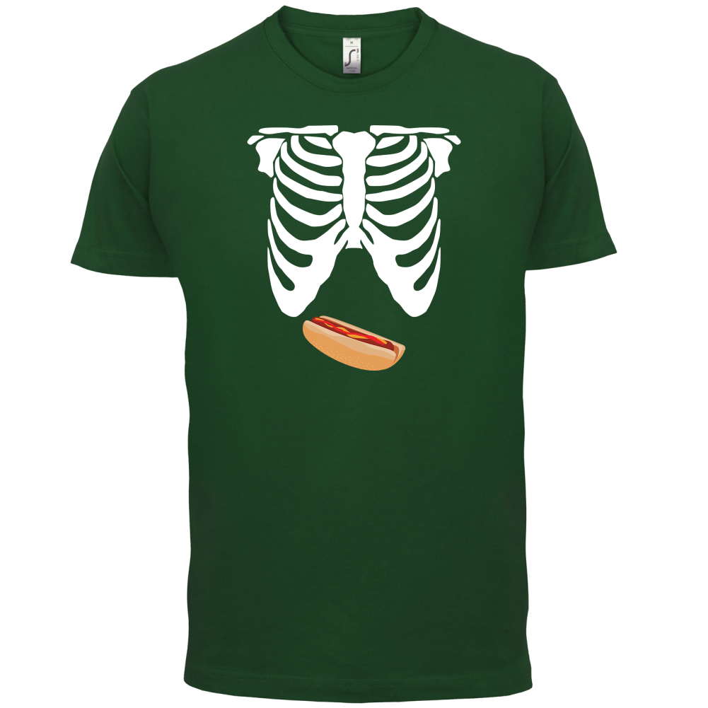 Hotdog Tummy T Shirt