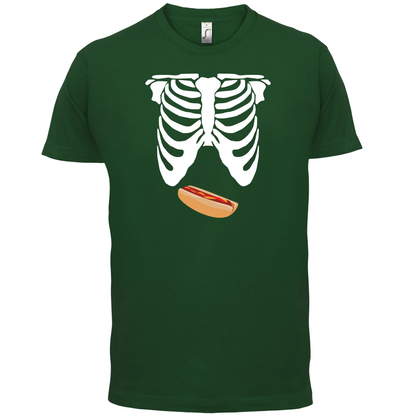 Hotdog Tummy T Shirt