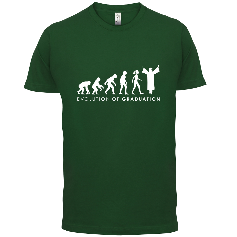 Evolution Of Woman Graduation T Shirt