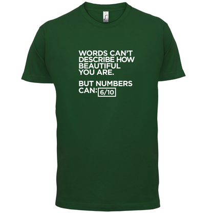 Words Can't Describe Beauty T Shirt