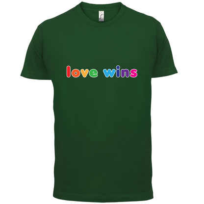 Love Wins T Shirt