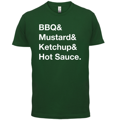 BBQ & Mustart & Ketchup T Shirt