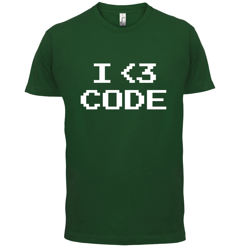 I Heart Code T Shirt