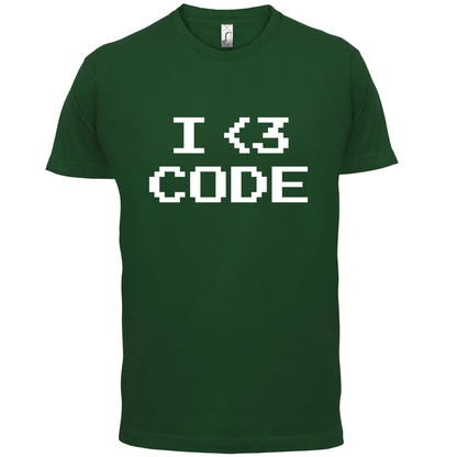 I Heart Code T Shirt
