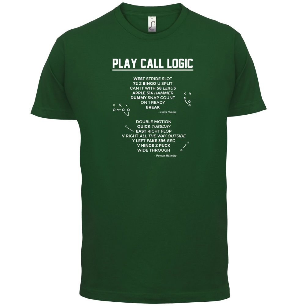 Play Call Logic T Shirt
