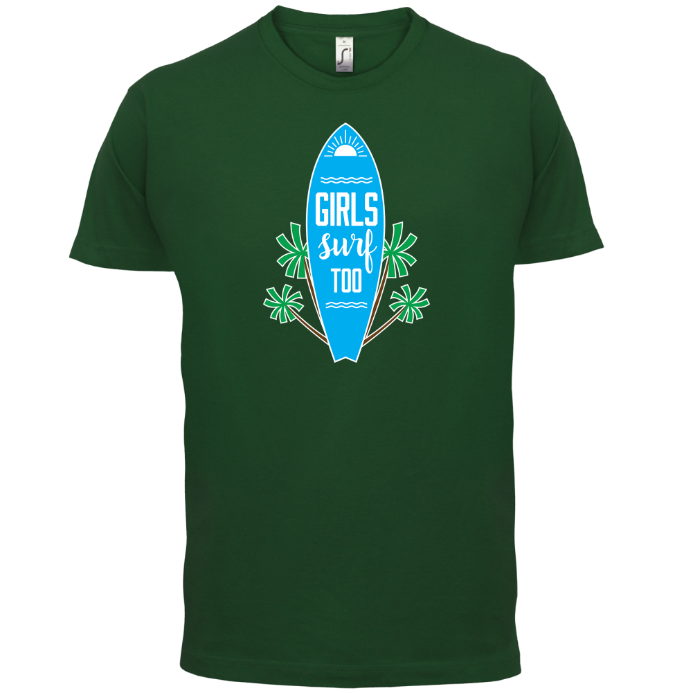 Girls Surf Too T Shirt