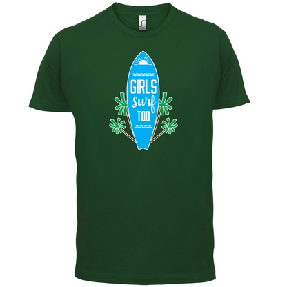 Girls Surf Too T Shirt