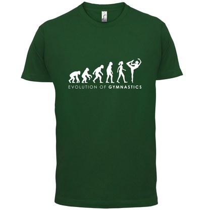 Evolution Of Woman Gymnastics T Shirt
