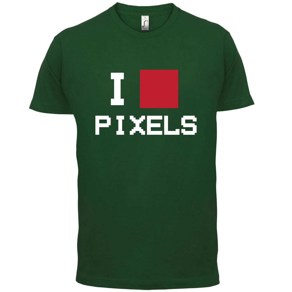 Pixel Heart T Shirt