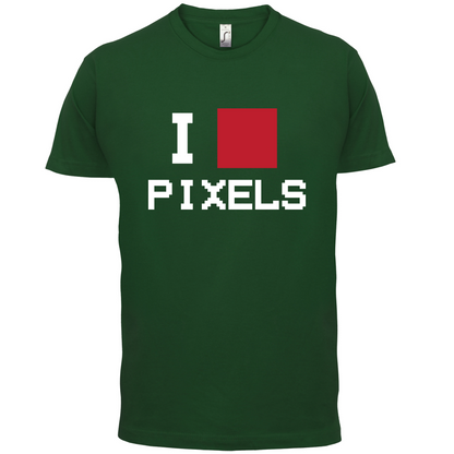 Pixel Heart T Shirt