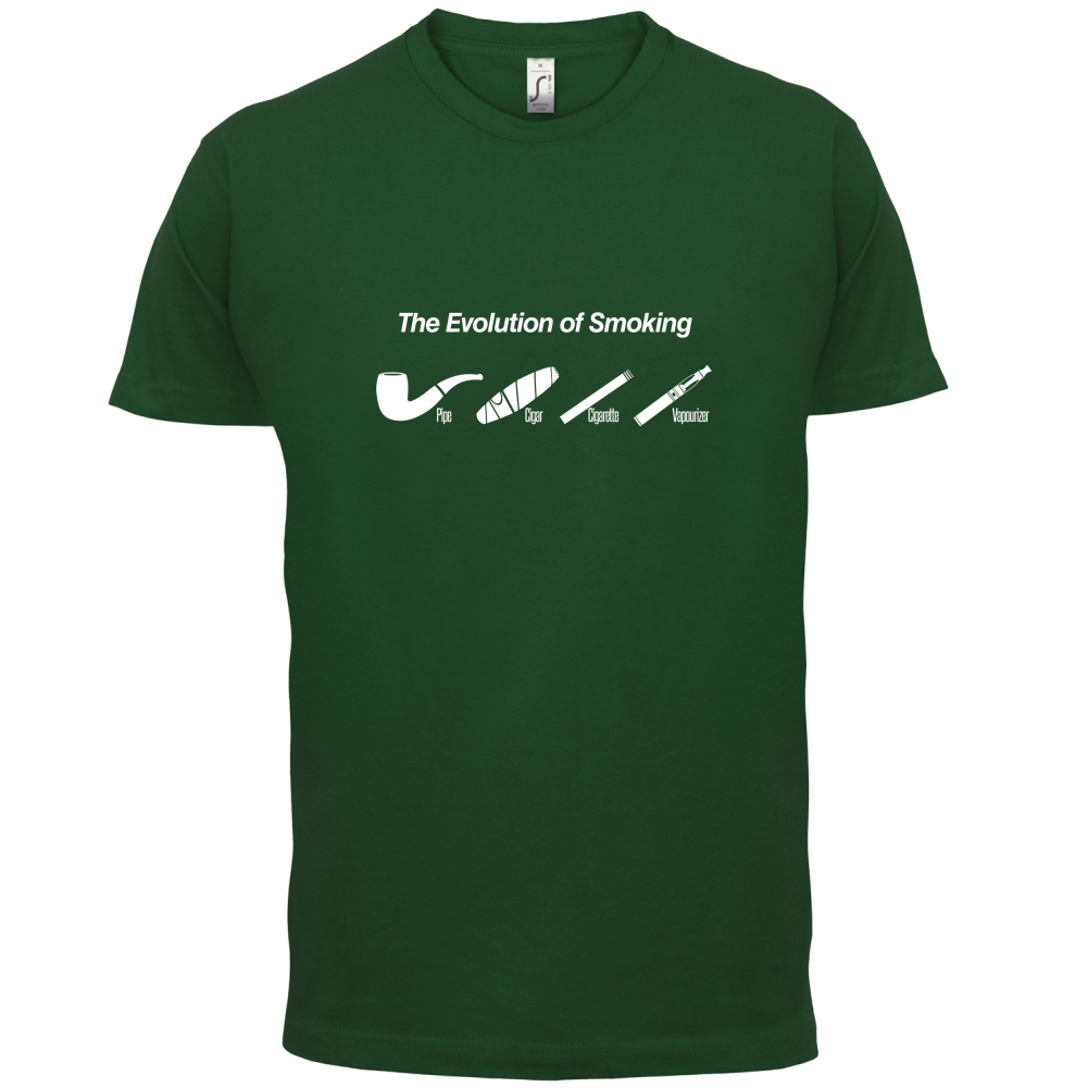 Evolution of Smoking T Shirt