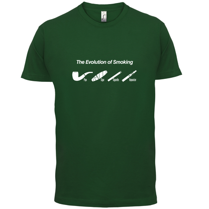 Evolution of Smoking T Shirt