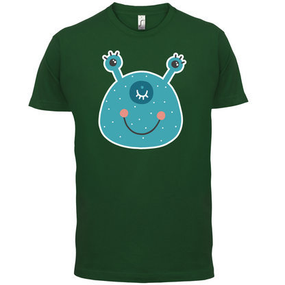 Smiley Face Alien T Shirt