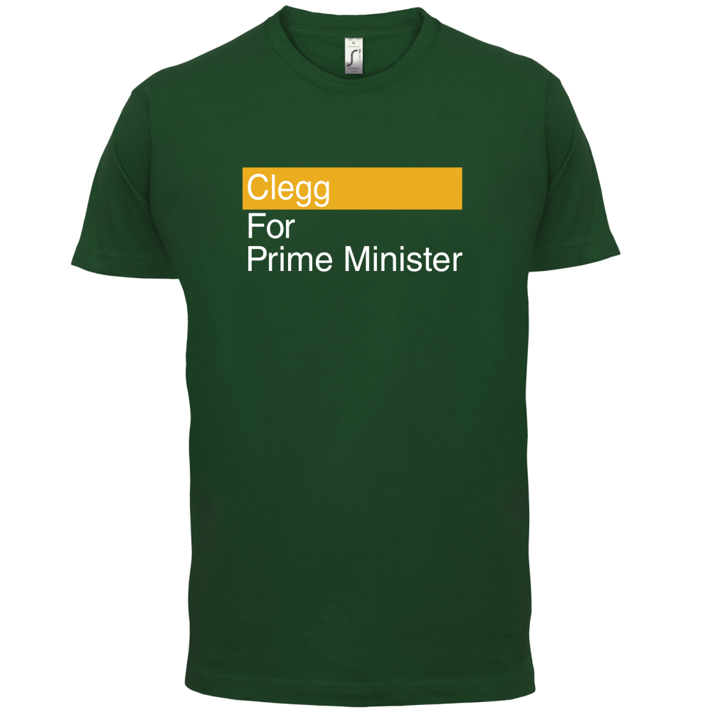 Clegg for Prime Minister T Shirt