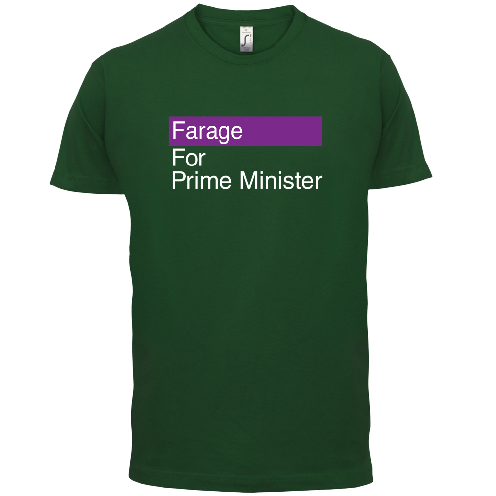 Farage for Prime Minister T Shirt