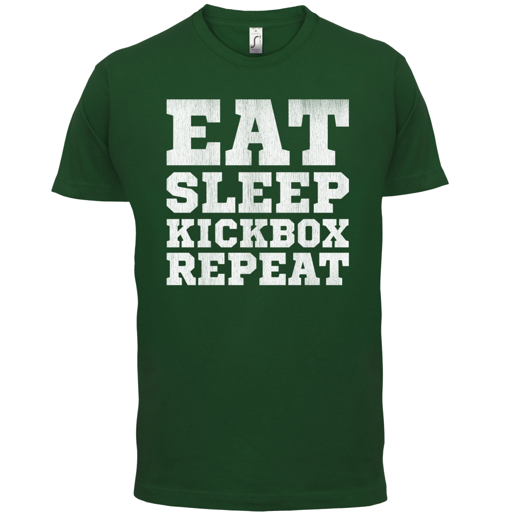 Eat Sleep Kickbox REPEAT T Shirt