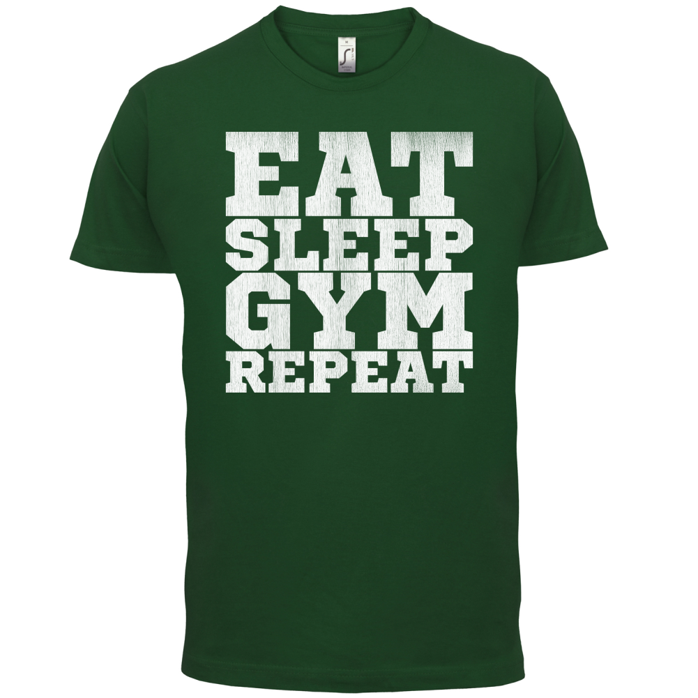 Eat Sleep Gym REPEAT T Shirt