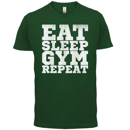 Eat Sleep Gym REPEAT T Shirt