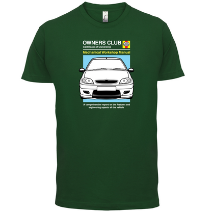 Car Owners Manual Citreon Saxo T Shirt