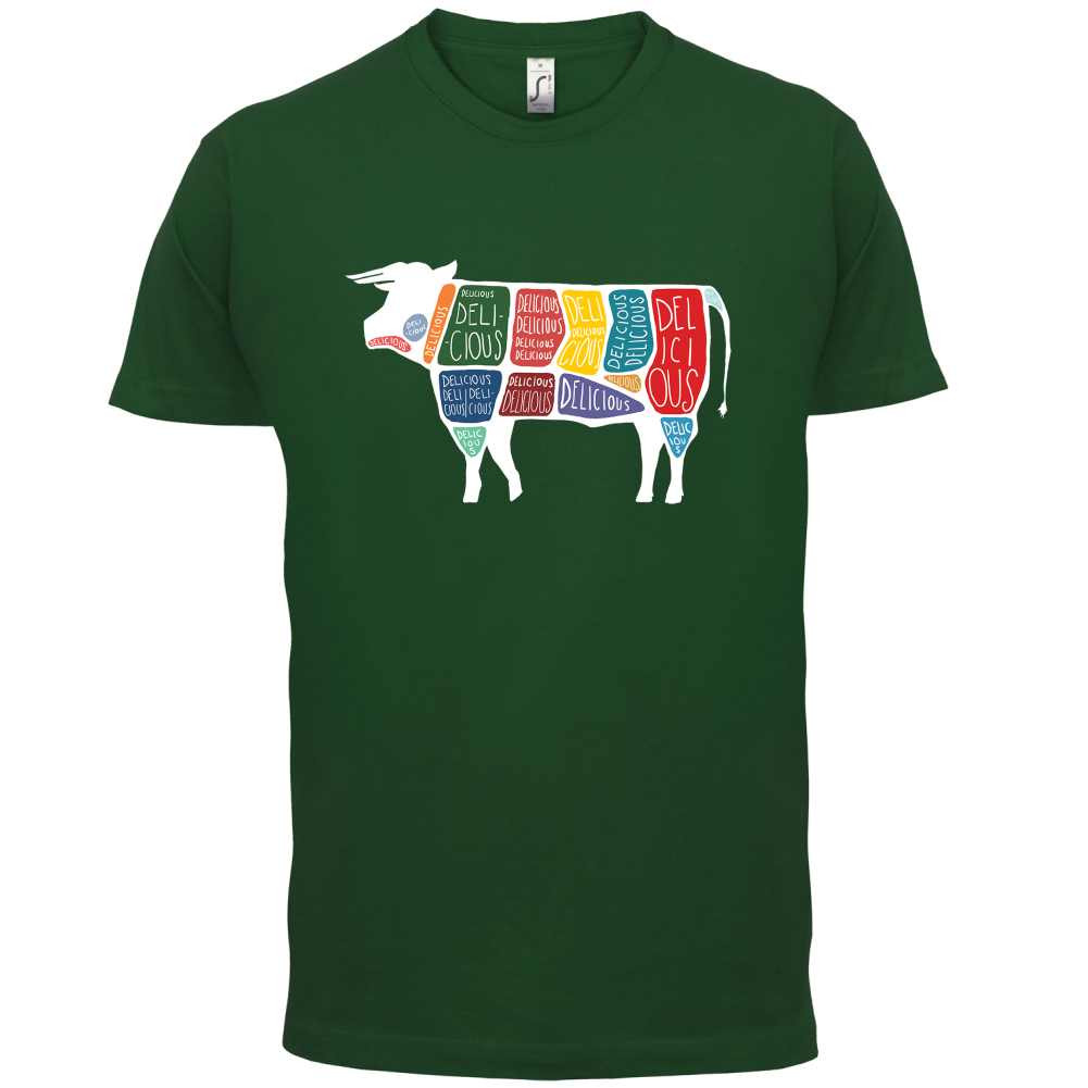 Delicious Cow T Shirt
