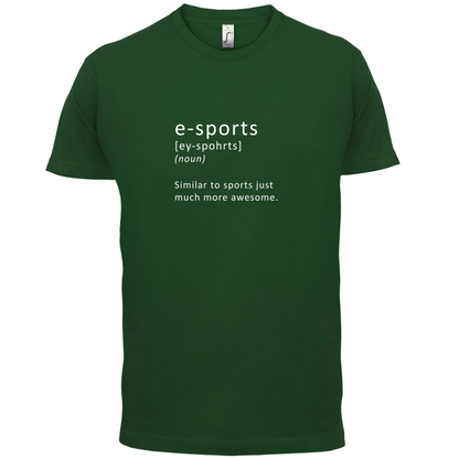 Funny Definition E-Sports T Shirt