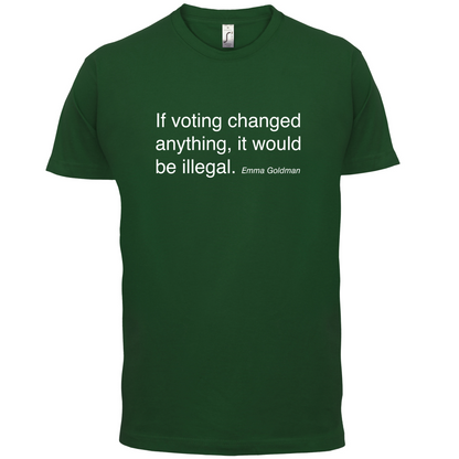 If Voting Changed Anything T Shirt