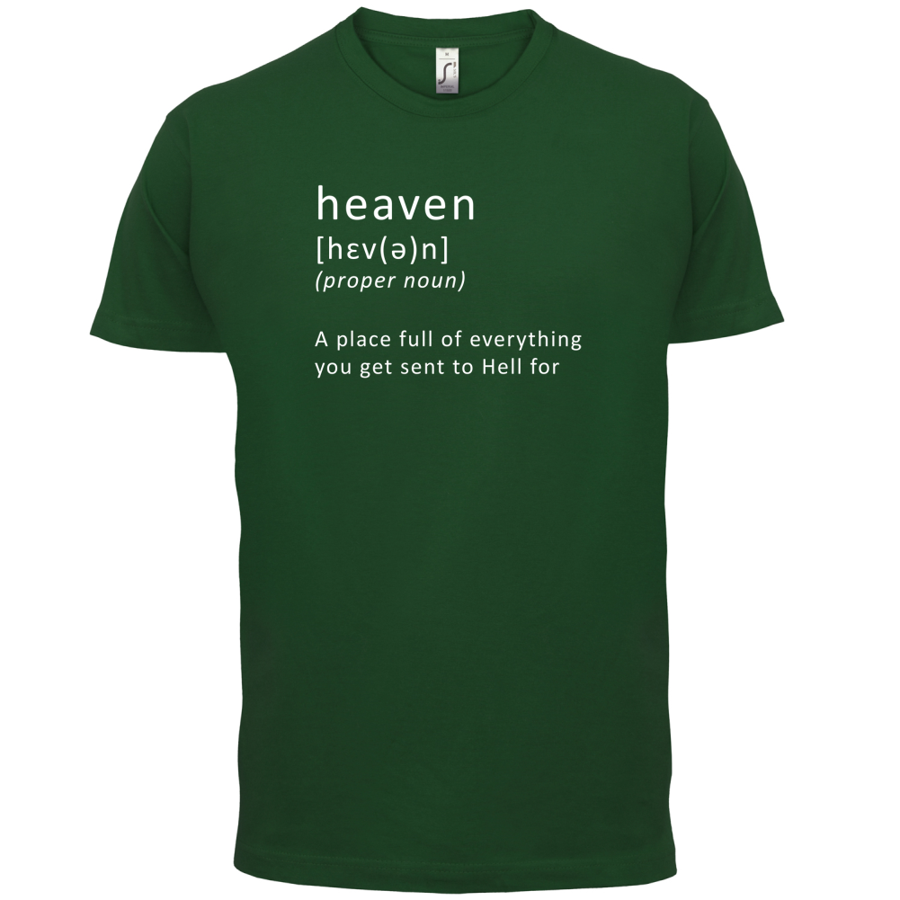 Funny Definition Heaven T Shirt