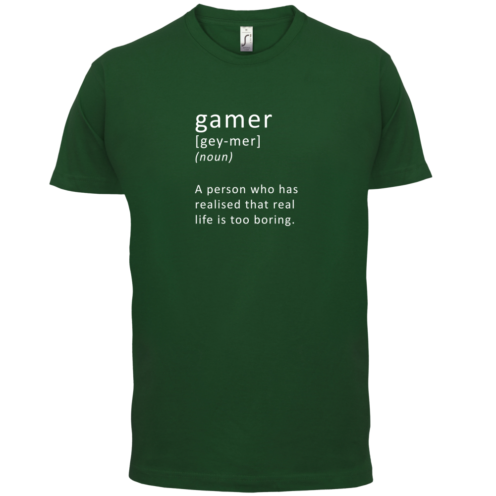 Funny Definition Gamer T Shirt