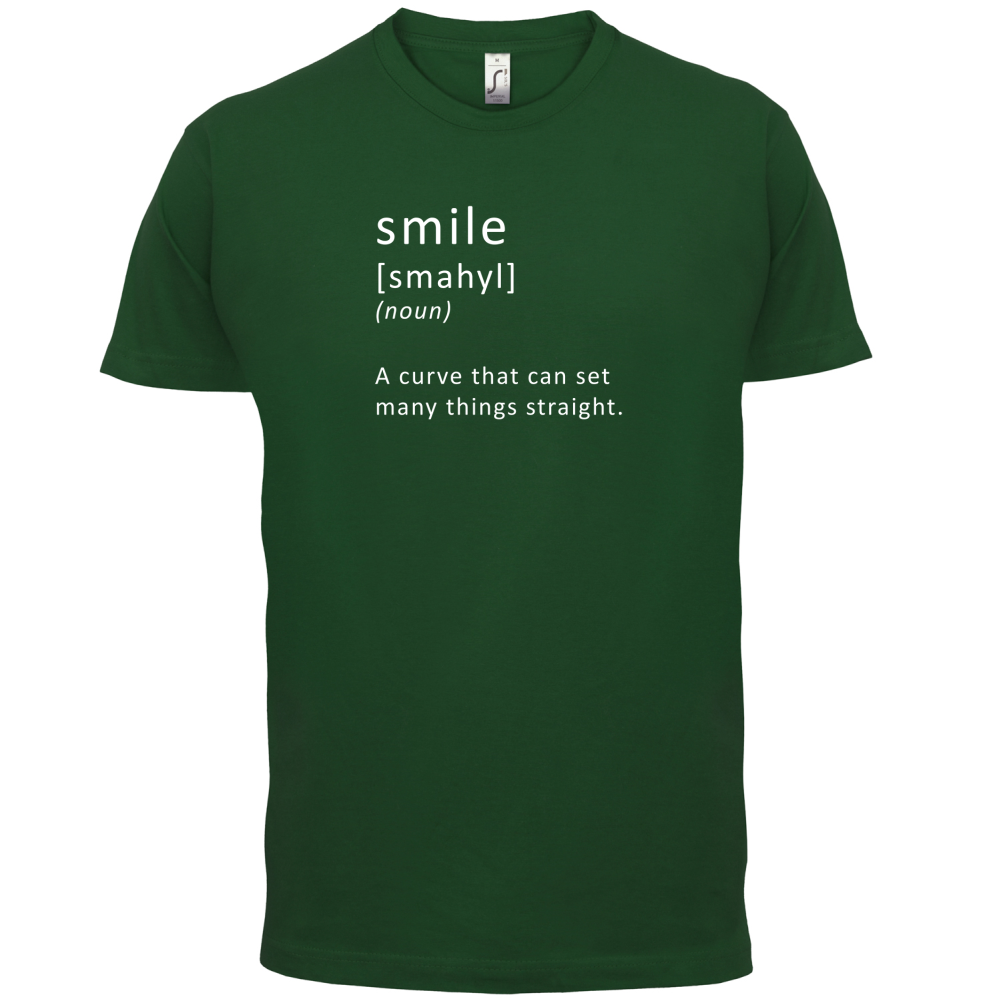 Funny Definition Smile T Shirt