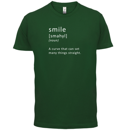 Funny Definition Smile T Shirt