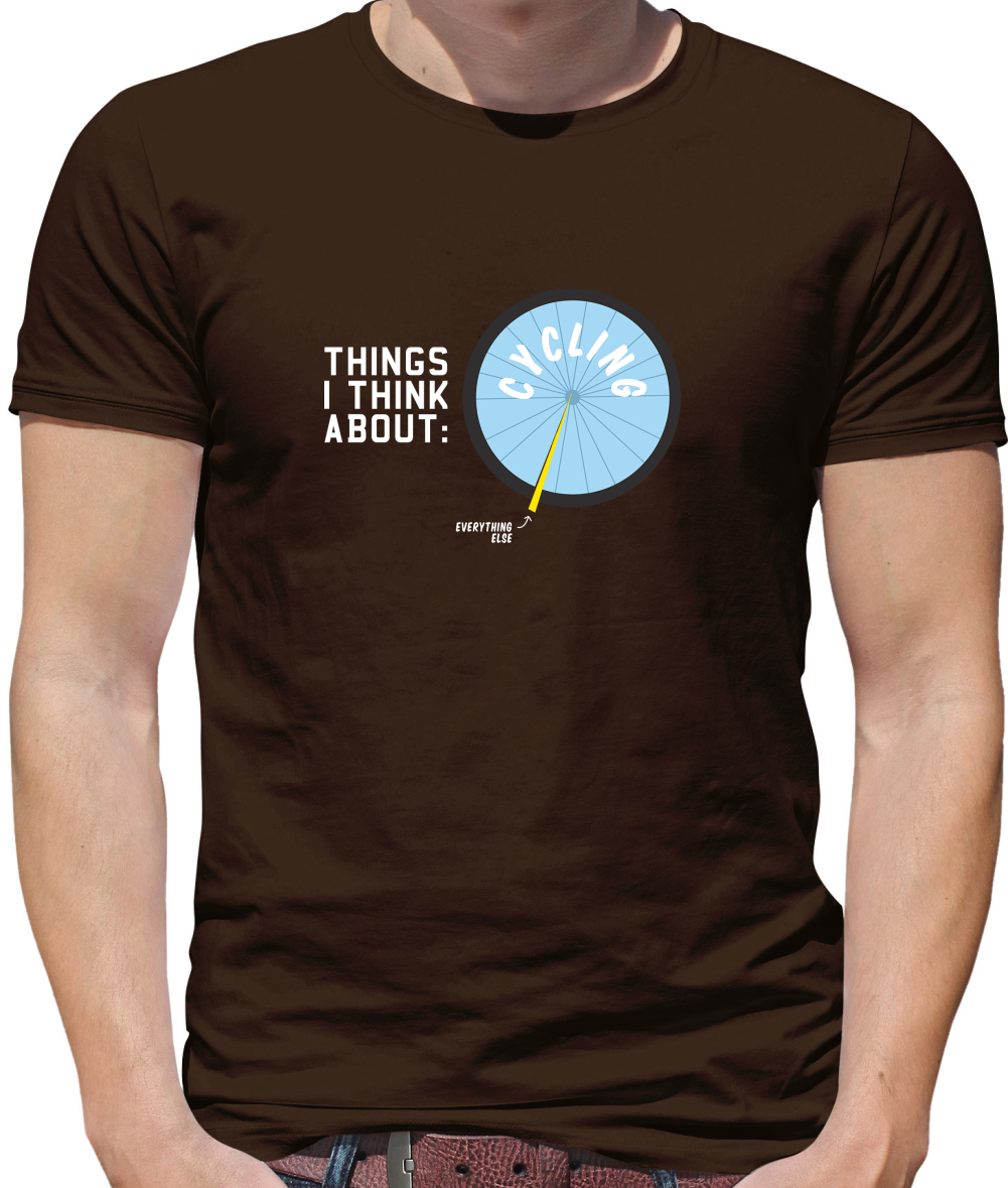 I Thiink About Cycling T Shirt